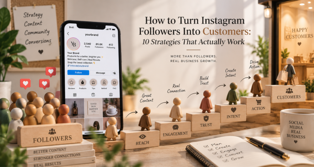How to Turn Instagram Followers Into Customers: 10 Strategies That Actually Work
